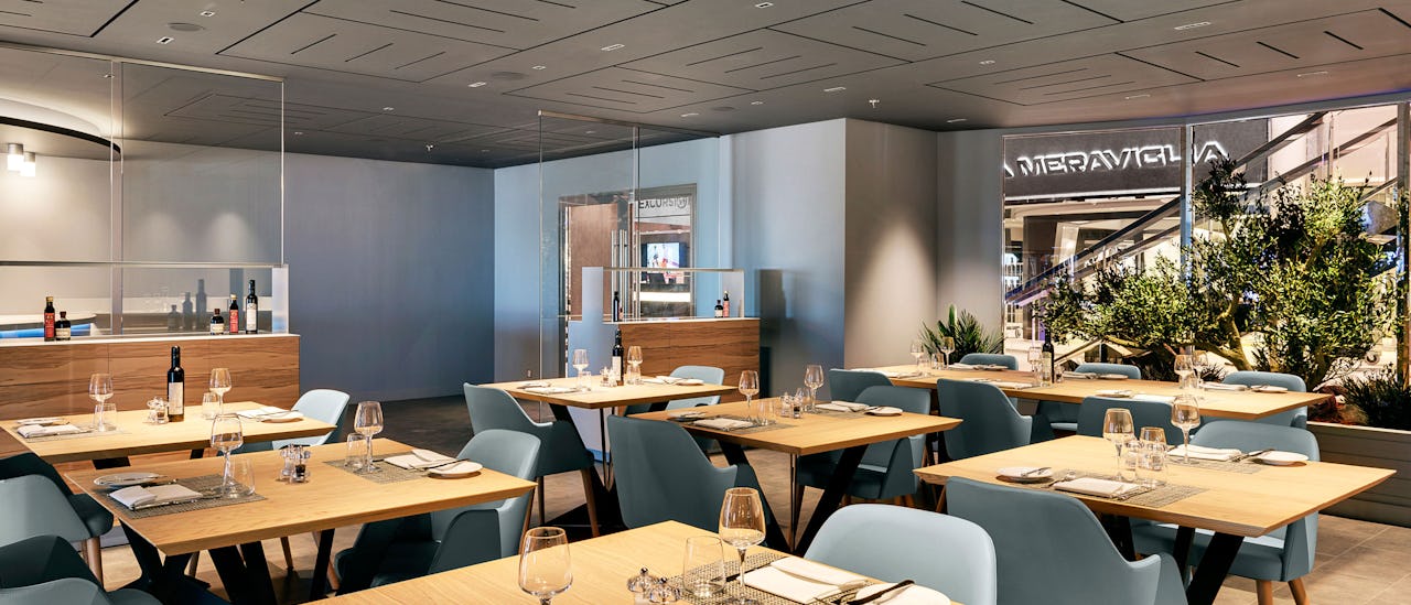 Njut av det Italienska köket på Eataly - mot extra kostnad.