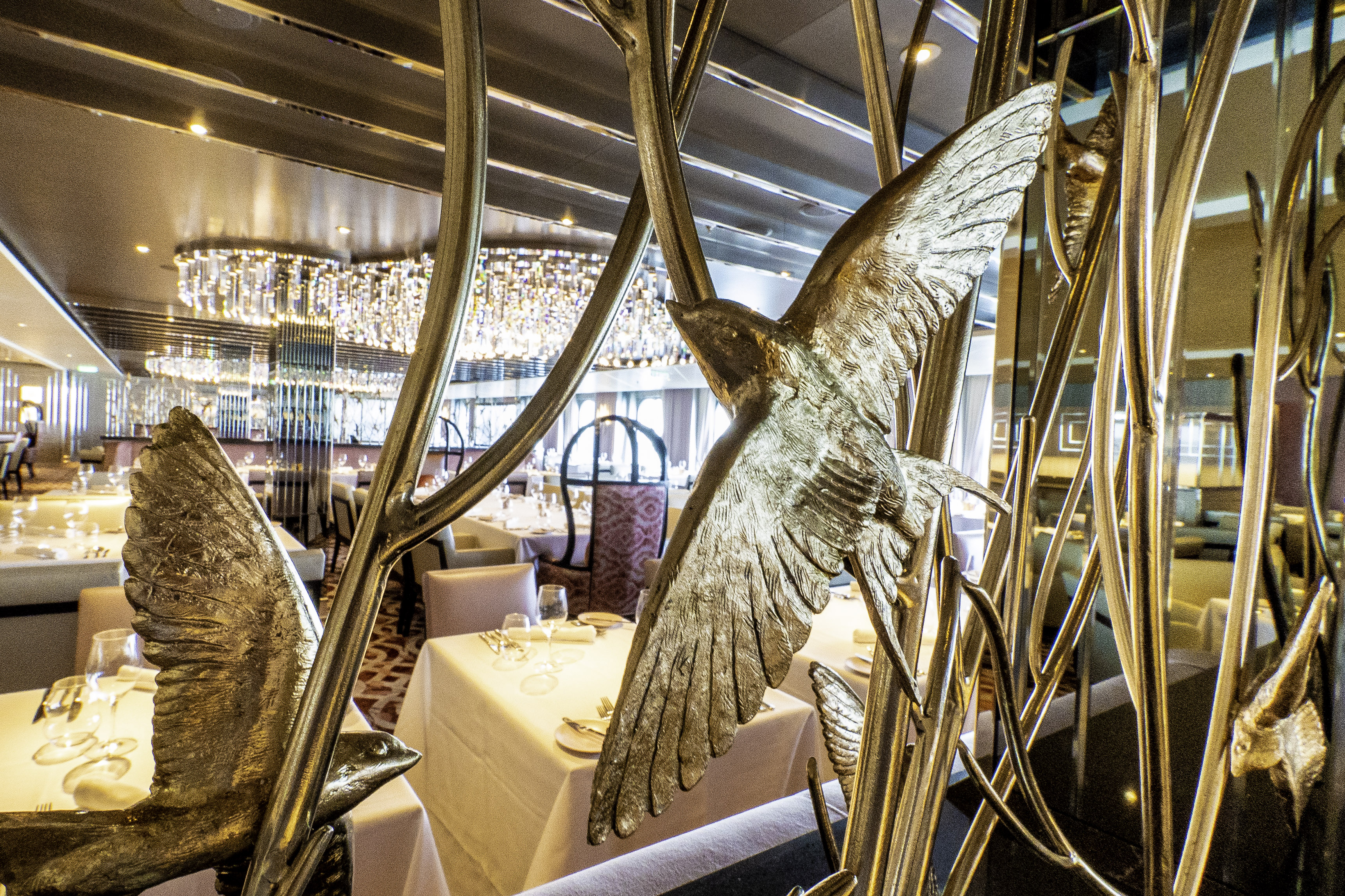 Normandie Restaurant serverar modern fransk mat.