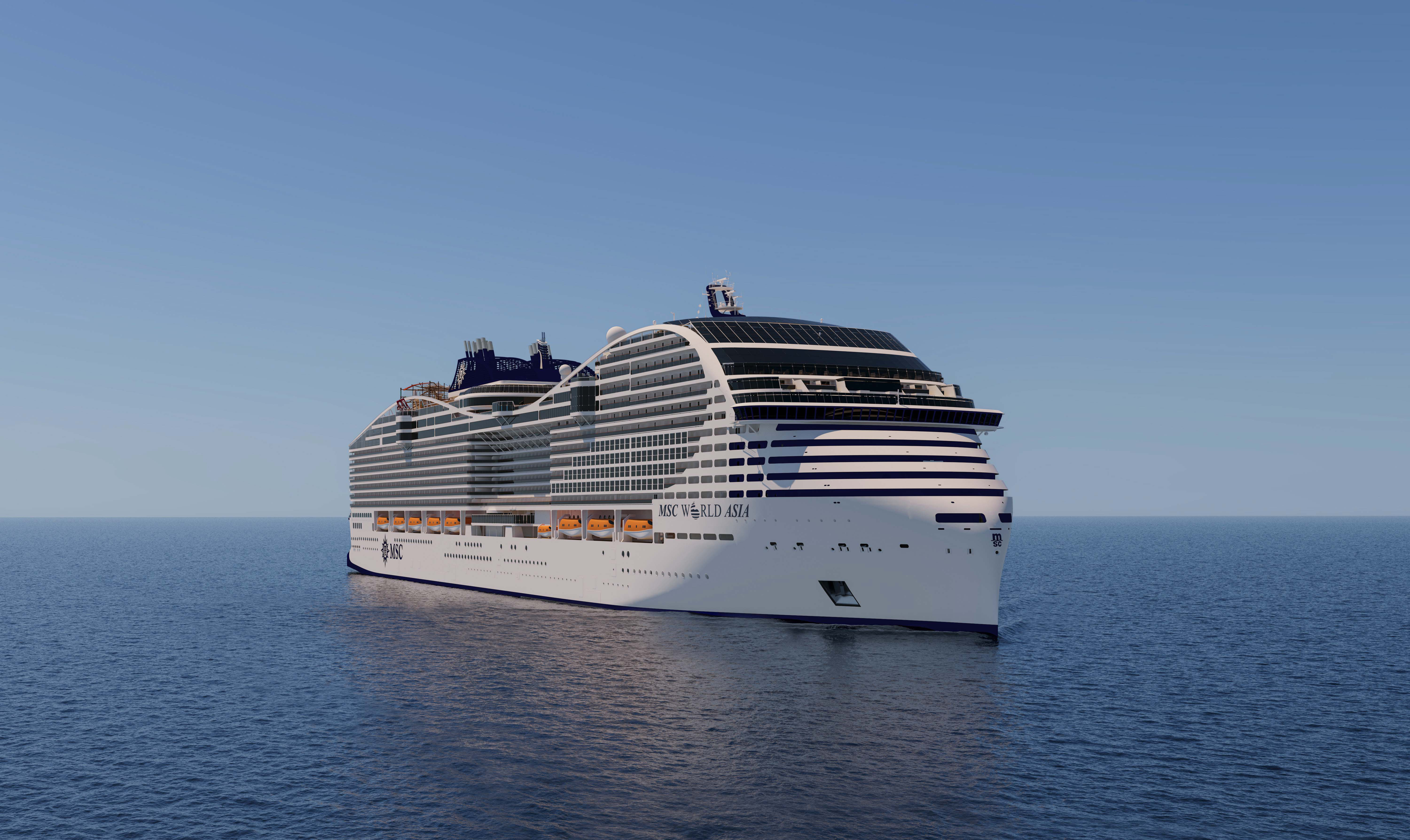 MSC World Asia, Karibien