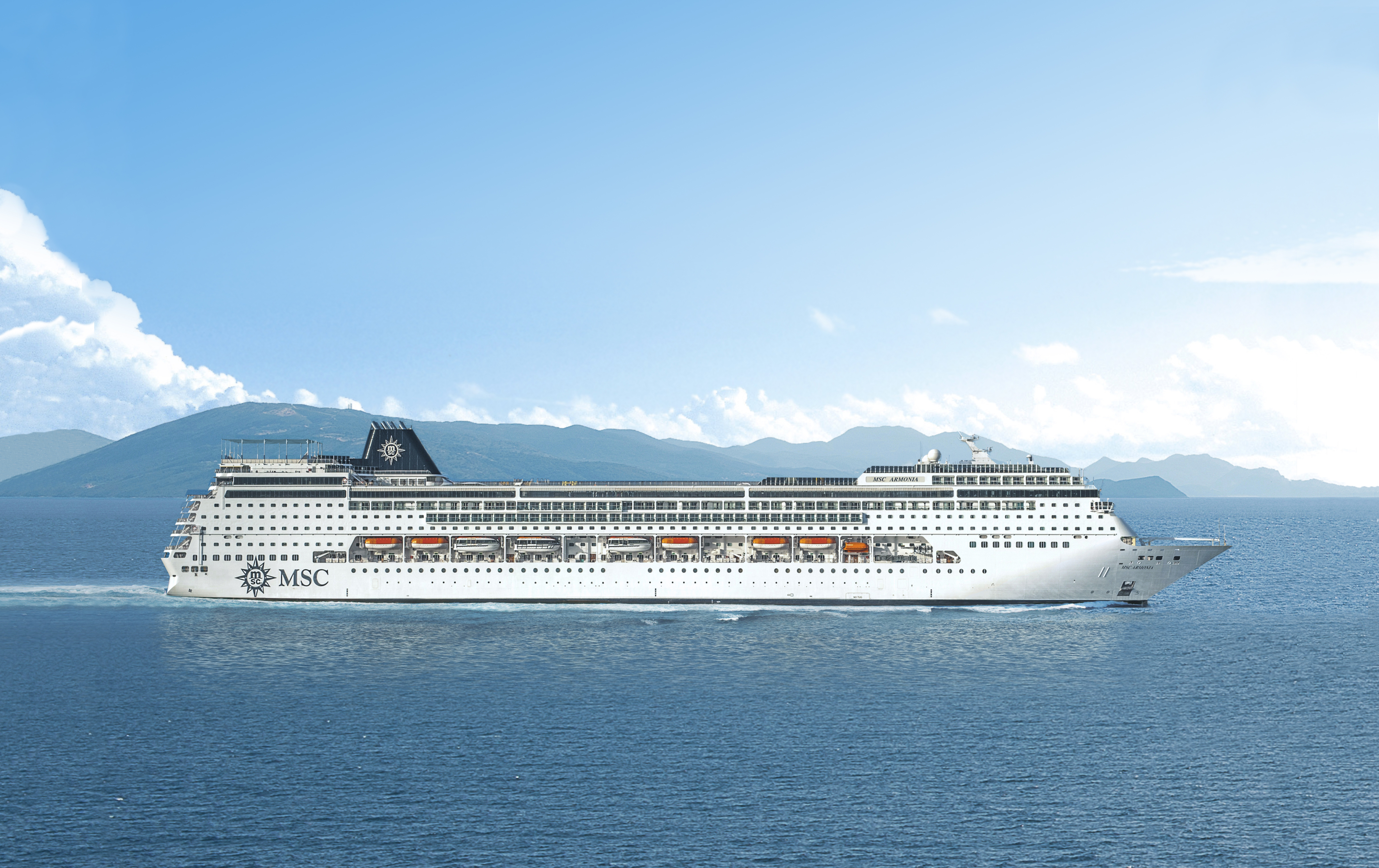 MSC Armonia, Medelhavet