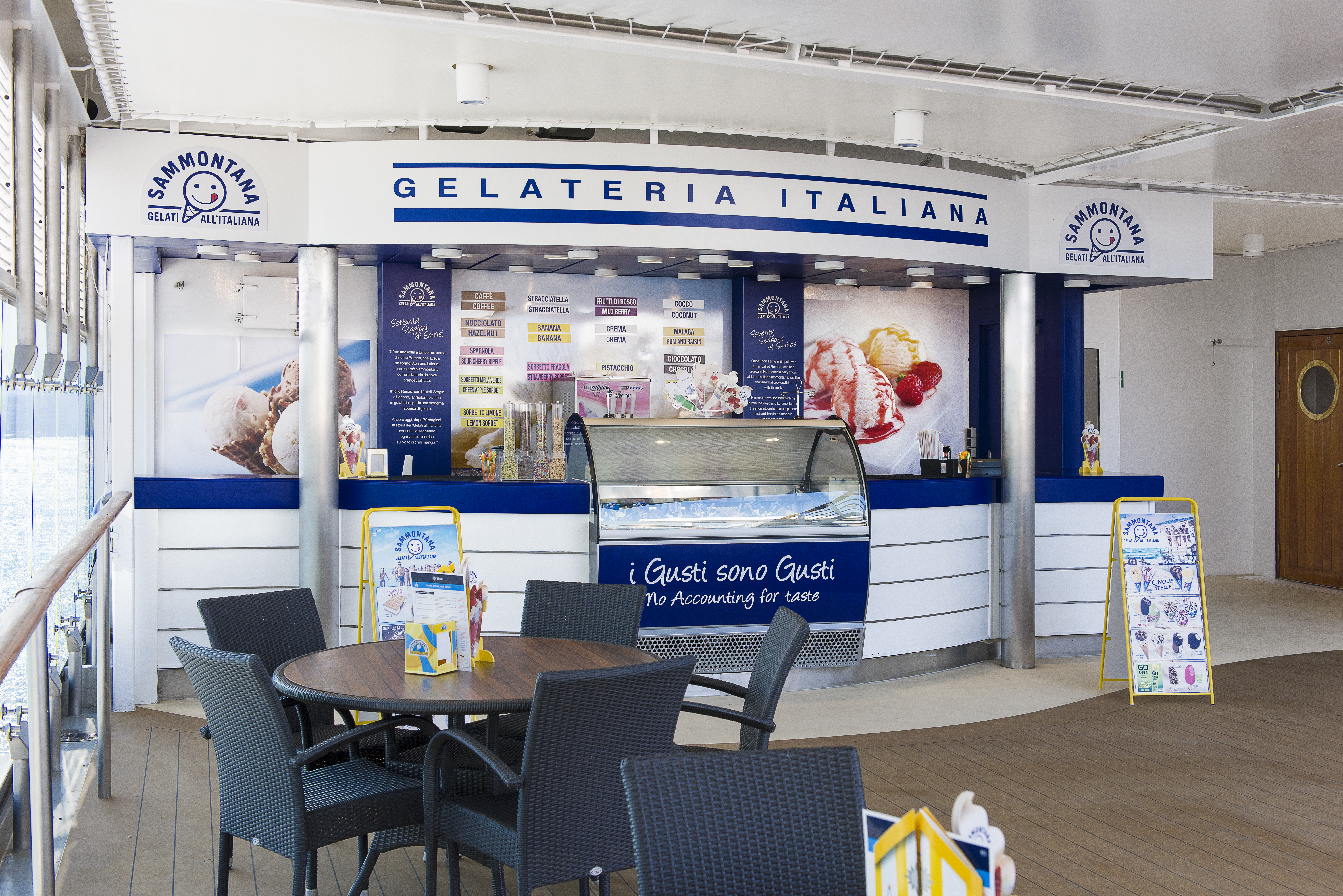 Äkta italiensk gelato