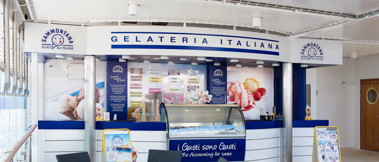 Äkta italiensk gelato