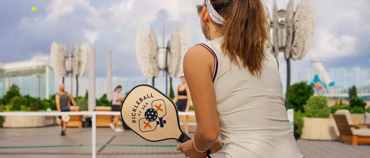 Pickleball till havs
