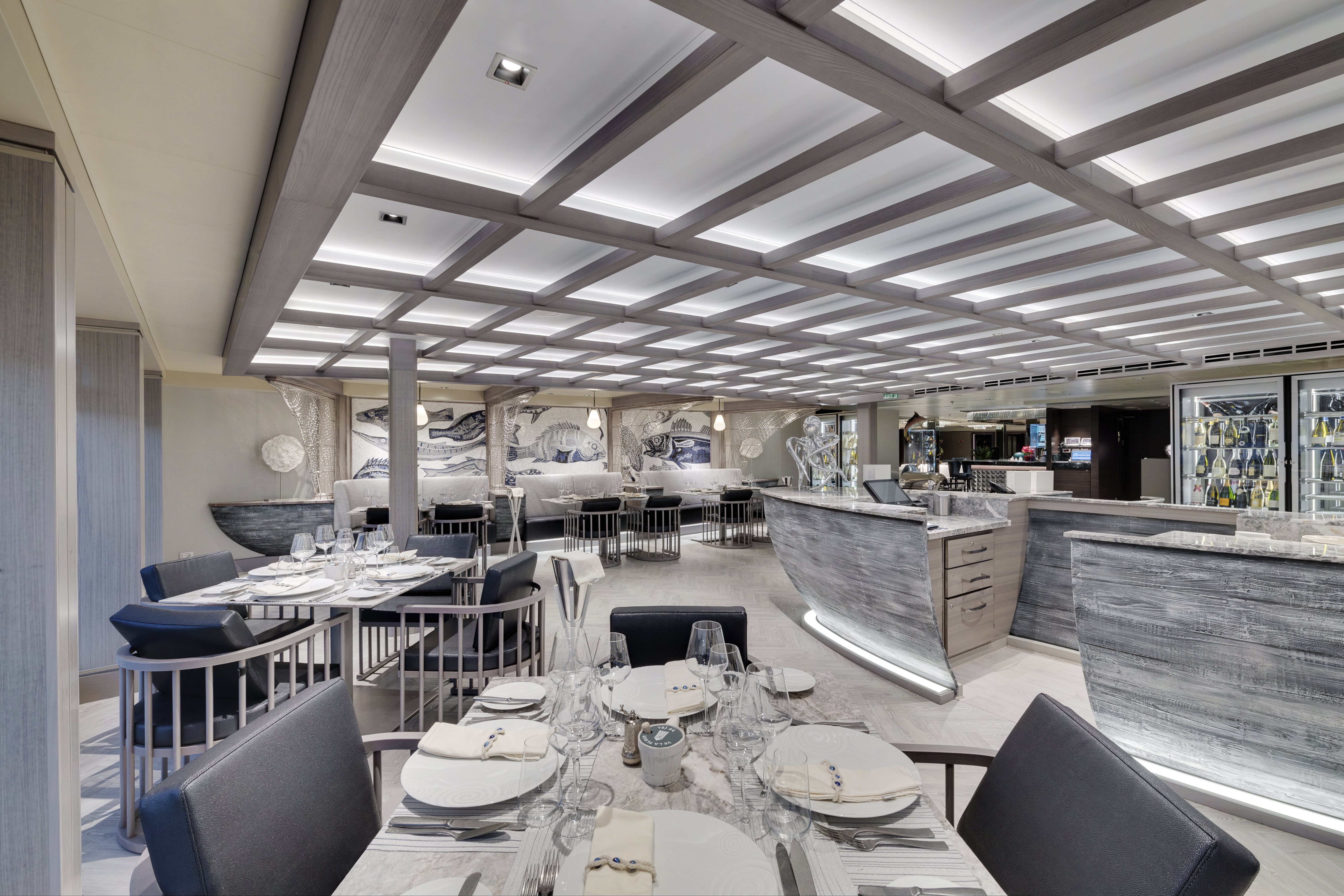 Restaurangen Ocean Cay